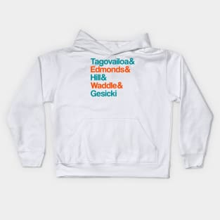 Miami Dolphins 2022 Super Bowl Run, Fear the Fin! Kids Hoodie